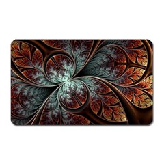 Abstract Pattern Design Art Wallpaper Tracery Texture Magnet (rectangular) by danenraven