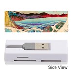 Wave Japanese Mount Fuji Woodblock Print Ocean Memory Card Reader (Stick) Front