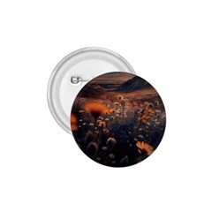 Mountains Flowers Flora Botany Nature 1 75  Buttons by danenraven