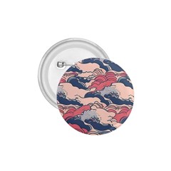 Waves Ocean Sea Water Pattern Rough Seas 1 75  Buttons by danenraven