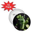 Drink Spinach Smooth Apple Ginger 1.75  Buttons (10 pack) Front