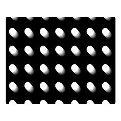 Background Dots Circles Graphic Premium Plush Fleece Blanket (large) by Ndabl3x