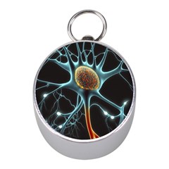Organism Neon Science Mini Silver Compasses by Ndabl3x