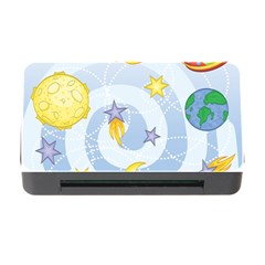 Science Fiction Outer Space Memory Card Reader With Cf by Ndabl3x
