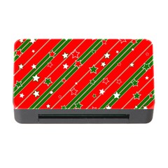 Christmas Paper Star Texture Memory Card Reader With Cf by Ndabl3x