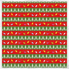 Christmas Papers Red And Green Canvas 16  X 16  by Ndabl3x