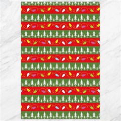 Christmas Papers Red And Green Canvas 24  X 36  by Ndabl3x