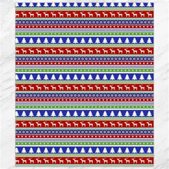 Christmas Color Stripes Pattern Canvas 20  X 24  by Ndabl3x