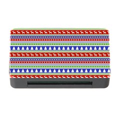 Christmas Color Stripes Pattern Memory Card Reader With Cf by Ndabl3x