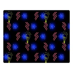 Background Pattern Graphic Two Sides Premium Plush Fleece Blanket (large) by Vaneshop