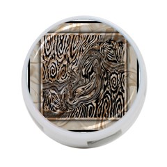 Zebra Abstract Background 4-port Usb Hub (one Side) by Vaneshop