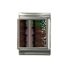 Leopard Animal Shawl Honeycomb Italian Charm (13mm) by Vaneshop