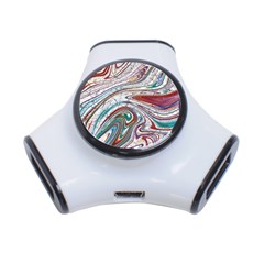 Abstract Background Ornamental 3-port Usb Hub by Vaneshop