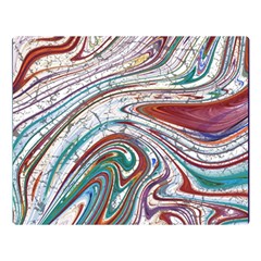Abstract Background Ornamental Premium Plush Fleece Blanket (large) by Vaneshop