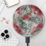 Design Pattern Scarf Gradient Wireless Fast Charger(White) Front