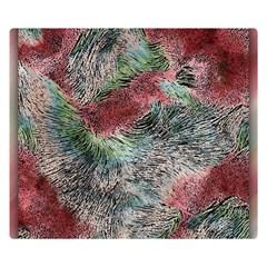 Design Pattern Scarf Gradient Premium Plush Fleece Blanket (small) by Vaneshop