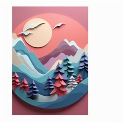 Paper Art Pastel Large Garden Flag (two Sides) by Vaneshop