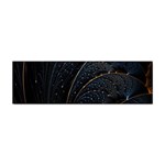 Abstract Dark Shine Structure Fractal Golden Sticker Bumper (10 pack) Front