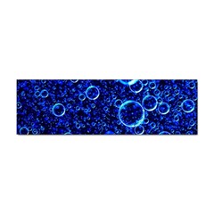 Blue Bubbles Abstract Sticker Bumper (100 Pack) by Vaneshop