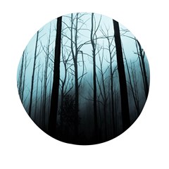 Tree Night Dark Forest Mini Round Pill Box (pack Of 5) by Vaneshop