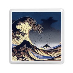 The Great Wave Off Kanagawa Japanese Waves Memory Card Reader (square) by Vaneshop