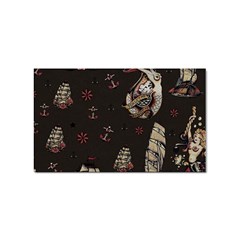 Vintage Tattoos Nautical Sticker Rectangular (10 Pack) by Vaneshop
