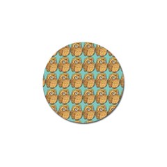 Owl Bird Pattern Golf Ball Marker (10 Pack) by Vaneshop