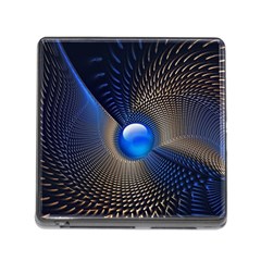 Abstract Background Pattern Memory Card Reader (square 5 Slot) by Cowasu