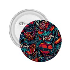 Japanese Graffiti 2 25  Buttons by Cowasu