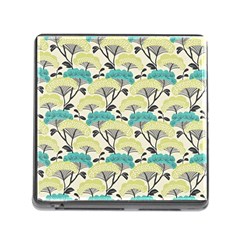 Flora Nature Color Japanese Patterns Memory Card Reader (square 5 Slot) by Cowasu