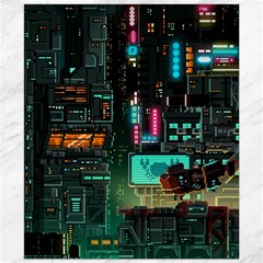 Video Game Pixel Art Canvas 20  X 24  by Cowasu