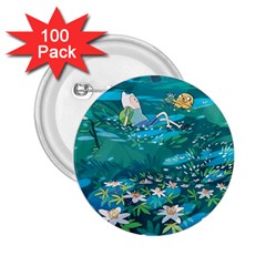 Psychedelic Adventure 2 25  Buttons (100 Pack)  by Cowasu