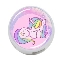 Unicorn Stitch 4-port Usb Hub (two Sides) by Bangk1t