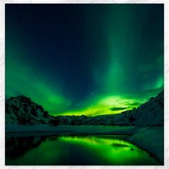 Iceland Aurora Borealis Canvas 12  X 12  by Cowasu