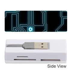 A Completely Seamless Background Design Circuitry Memory Card Reader (stick) by Amaryn4rt