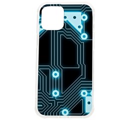 A Completely Seamless Background Design Circuitry Iphone 12 Pro Max Tpu Uv Print Case by Amaryn4rt