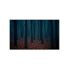 Dark Forest Nature Sticker Rectangular (10 Pack) by Ravend