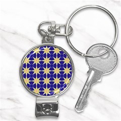 Seamless Pattern Background Nail Clippers Key Chain by Vaneshop