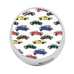 Cars-pattern 4-Port USB Hub (One Side) Front