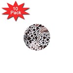 Mix-animal-skin-prints-seamless-pattern-vector 1  Mini Buttons (10 pack)  Front