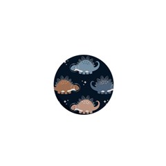 Dino Art Pattern Design Wallpaper Background 1  Mini Magnets by uniart180623