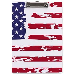 Flag Usa Unite Stated America A4 Acrylic Clipboard by uniart180623