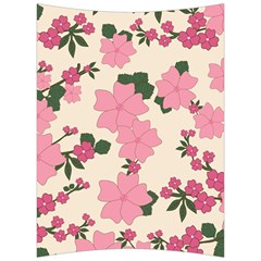 Floral Vintage Flowers Back Support Cushion by Dutashop