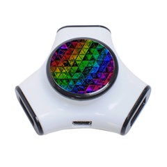 Pride Glass 3-port Usb Hub by MRNStudios