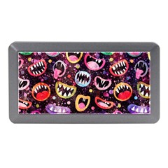 Funny Monster Mouths Memory Card Reader (mini) by uniart180623