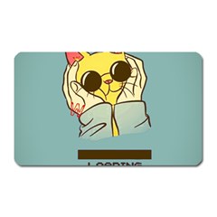Loading Cat Cute Cuddly Animal Sweet Plush Magnet (rectangular) by uniart180623