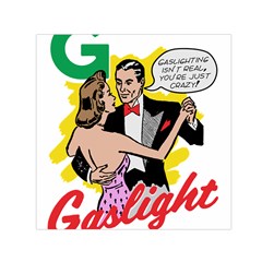 G Is For Gaslight Funny Dance1-01 Square Satin Scarf (30  X 30 ) by shoopshirt