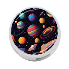 Planet Star Fantasy 4-port Usb Hub (one Side) by Simbadda