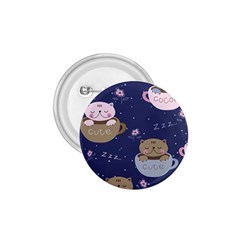 Cute Kittens Sleep Sweetly Mugs 1 75  Buttons by Simbadda