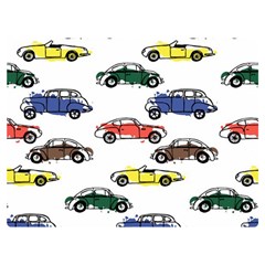 Cars Pattern Premium Plush Fleece Blanket (extra Small) by Simbadda
